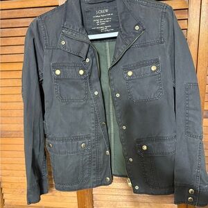 J. Crew Women's Dark Gray Utility Jacket